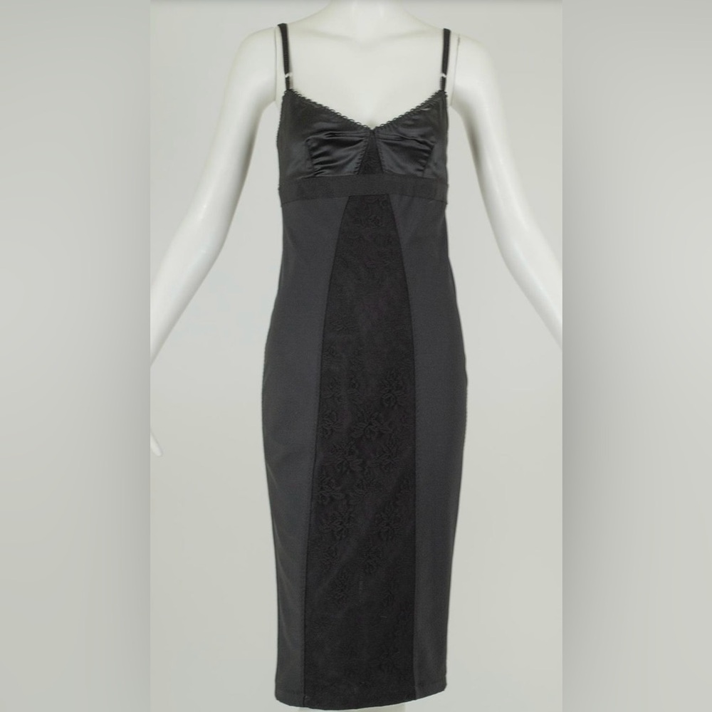 Dolce & Gabbana Satin Corset Slip Dress | EU 40 | Iconic Vintage | $3,500 Retail